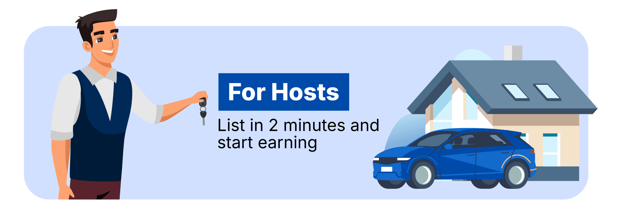 For Hosts - List in 2 minutes and start earning